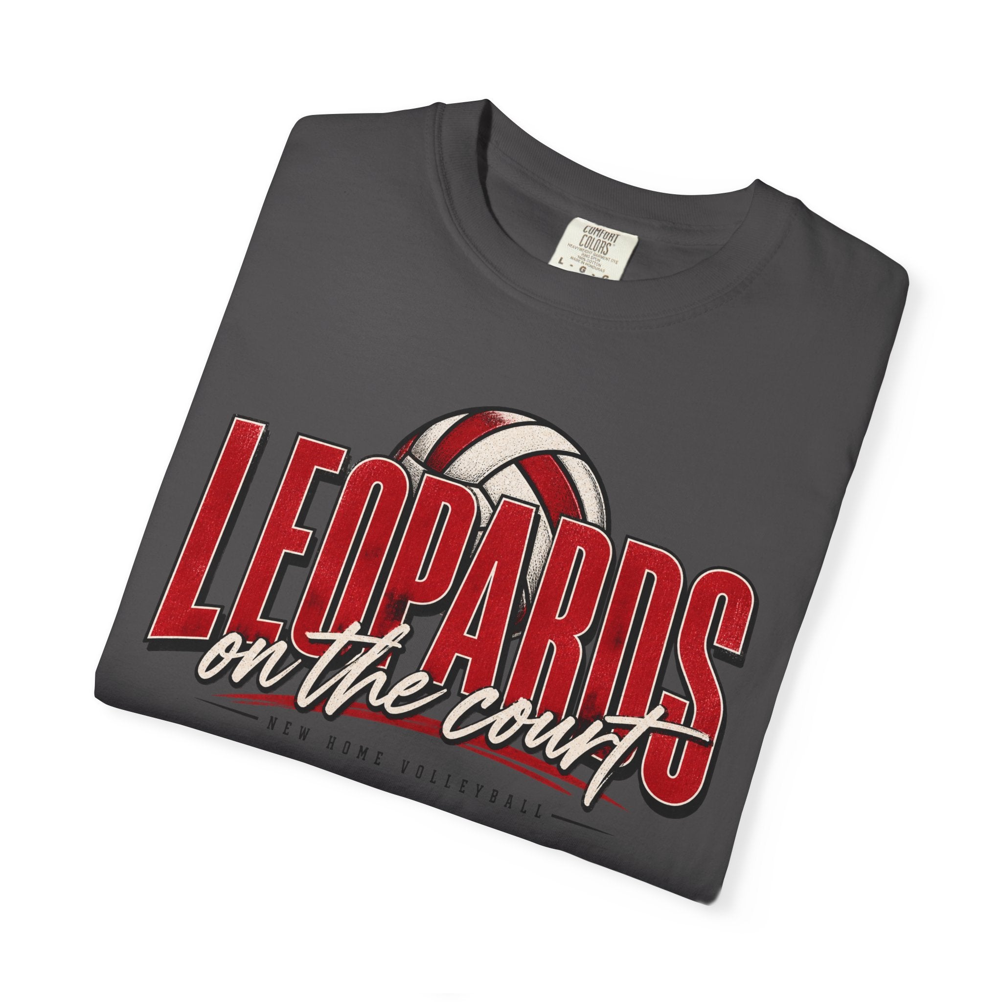 Leopards On The Court Volleyball T-Shirt