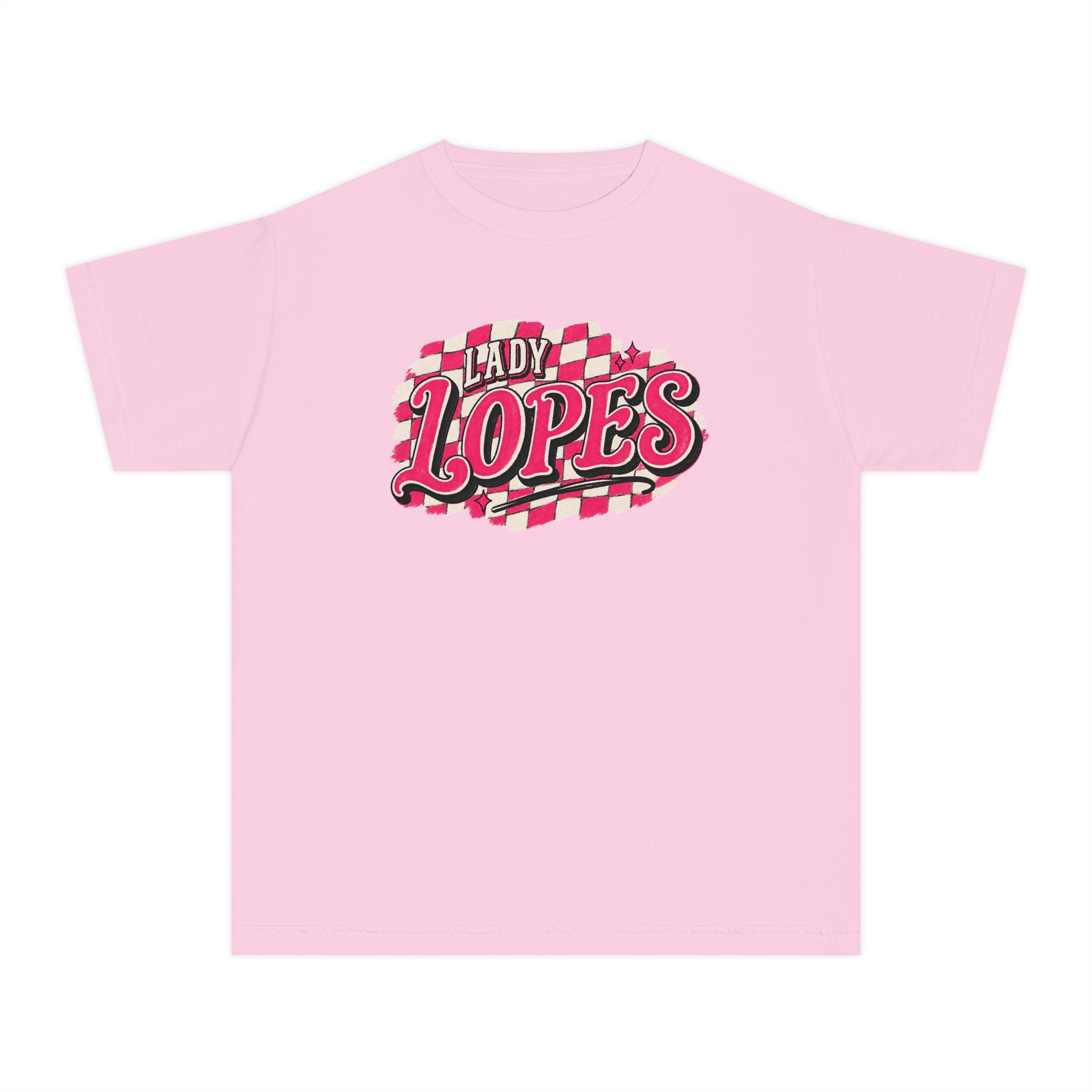 Youth "Lady Lopes" Checker Graphic Tee