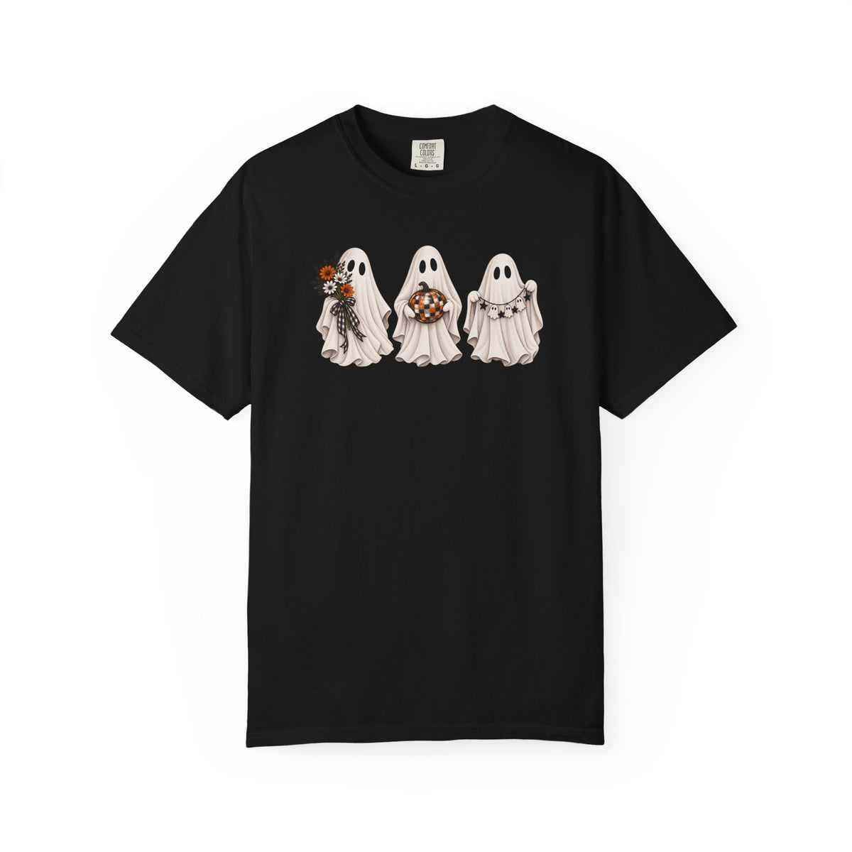 Ghost Trio Halloween T-Shirt — Cute Spooky Costume Candy Design