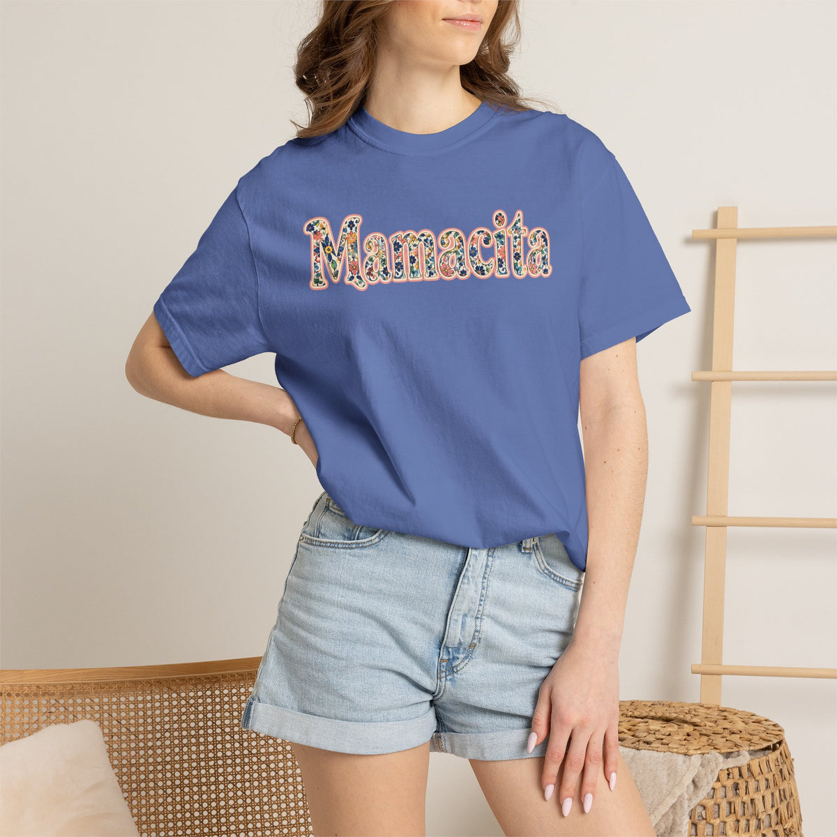 Mamacita Floral Logo T-Shirt