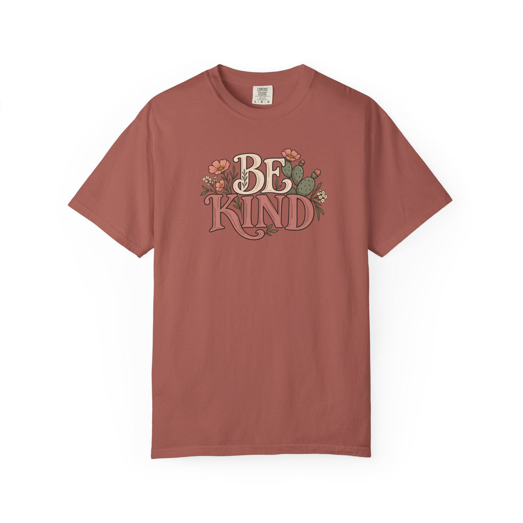 Be Kind Floral T-Shirt — Vintage Floral Graphic Tee