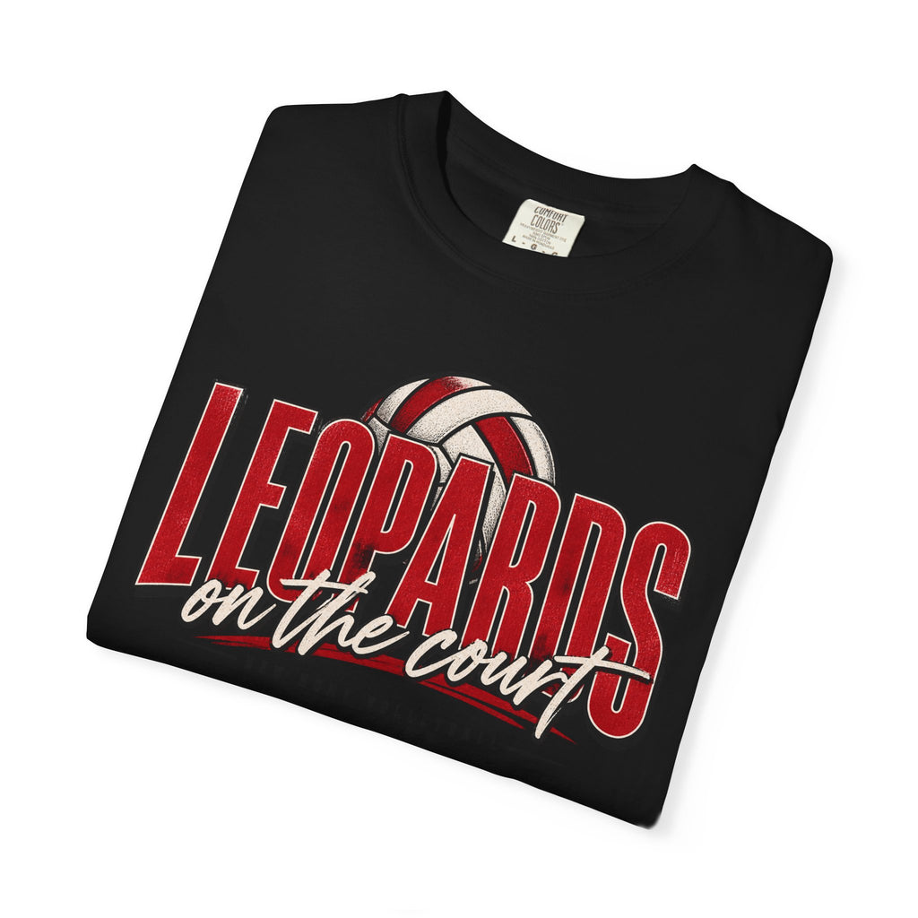 Leopards On The Court Volleyball T-Shirt