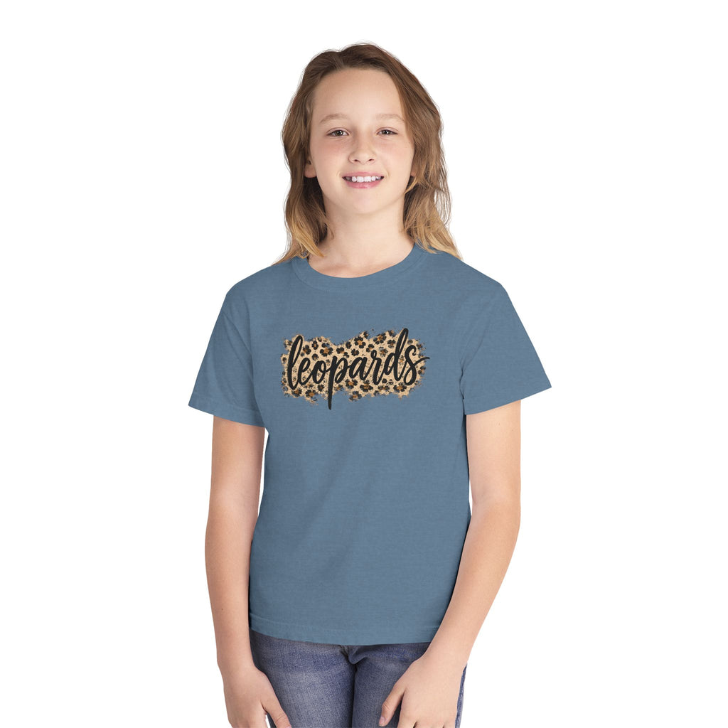 Leopards Youth Tee — Leopard Print Team Shirt