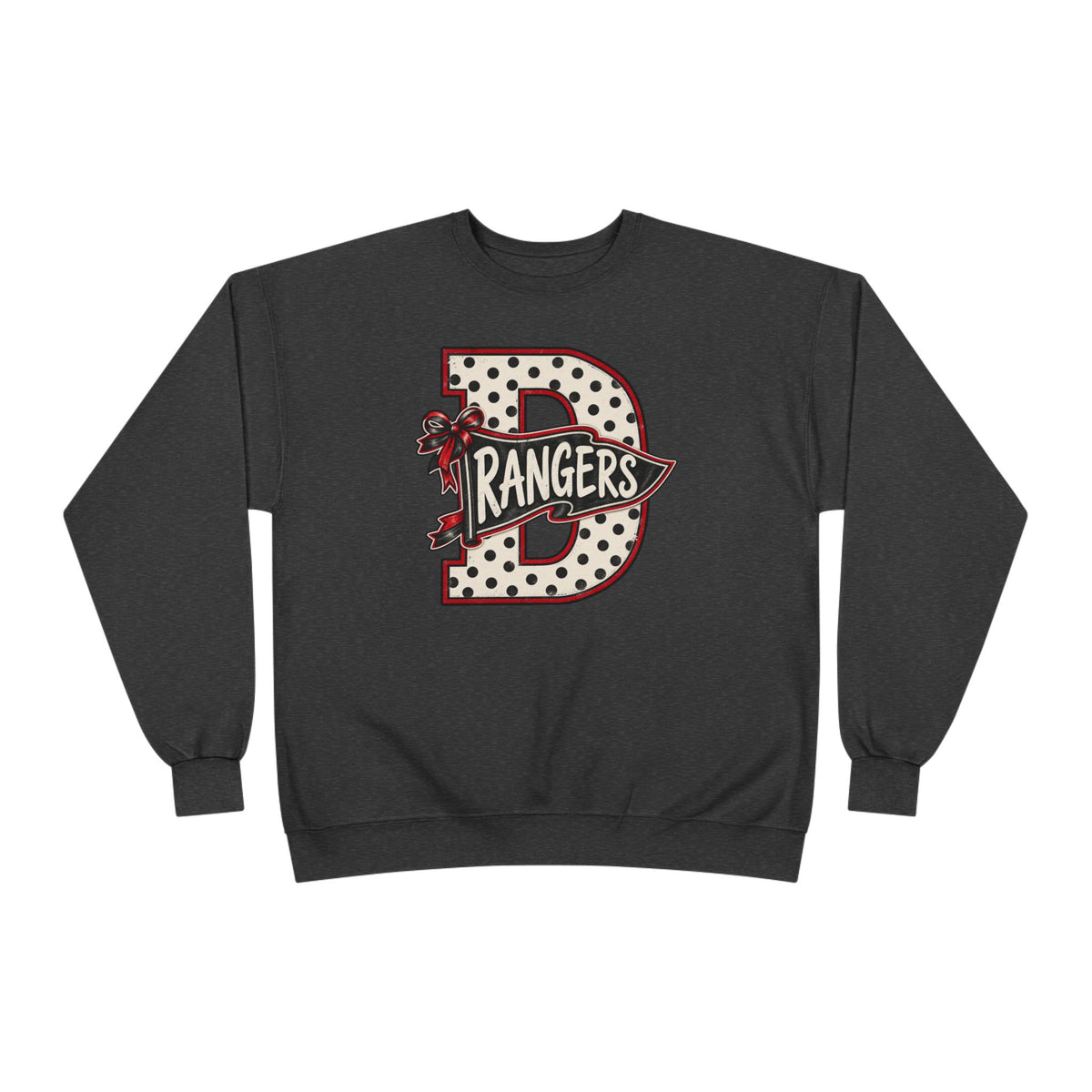 Rangers Polka Dot 'D' Crewneck Sweatshirt