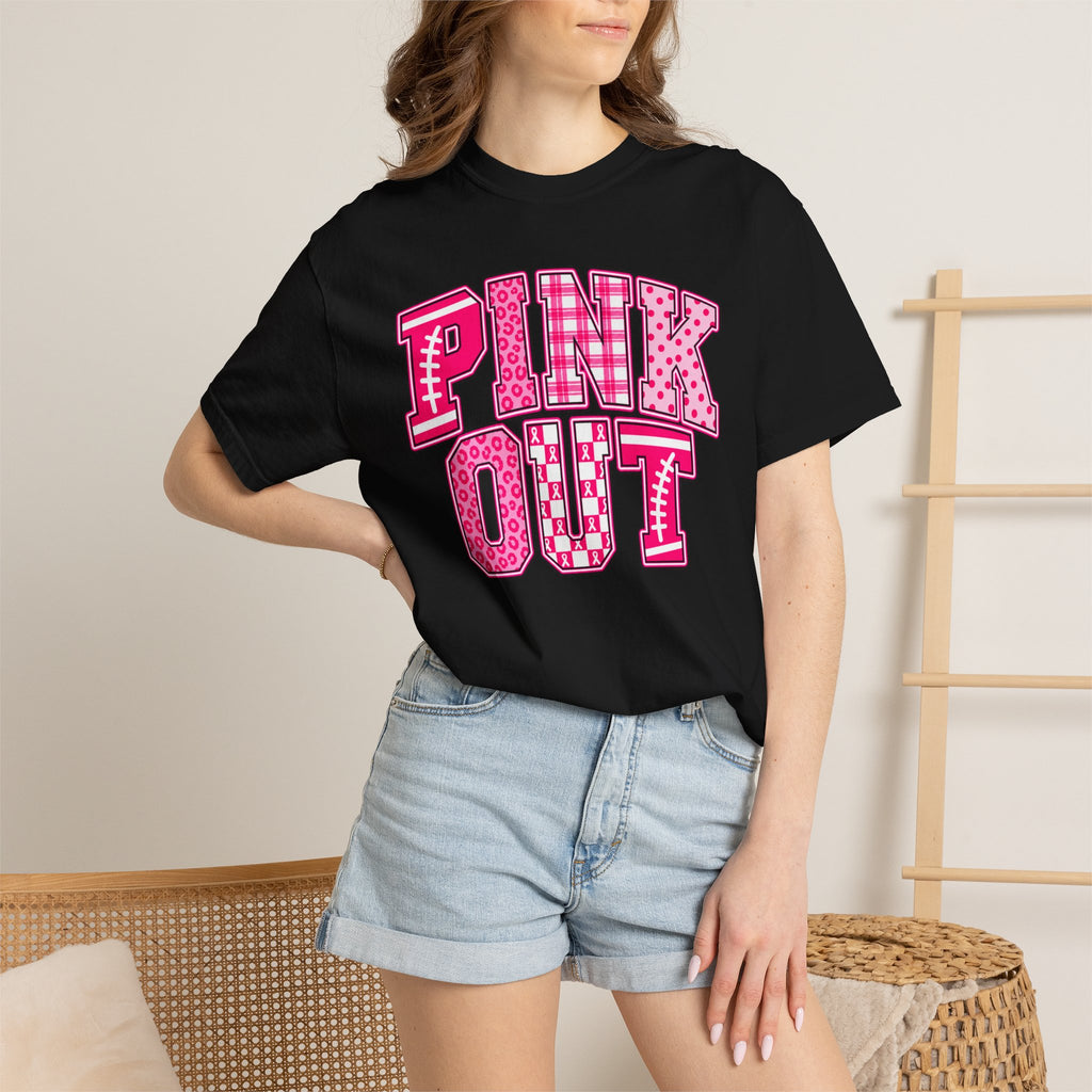 Pink Out T-Shirt — Breast Cancer Awareness Graphic Tee