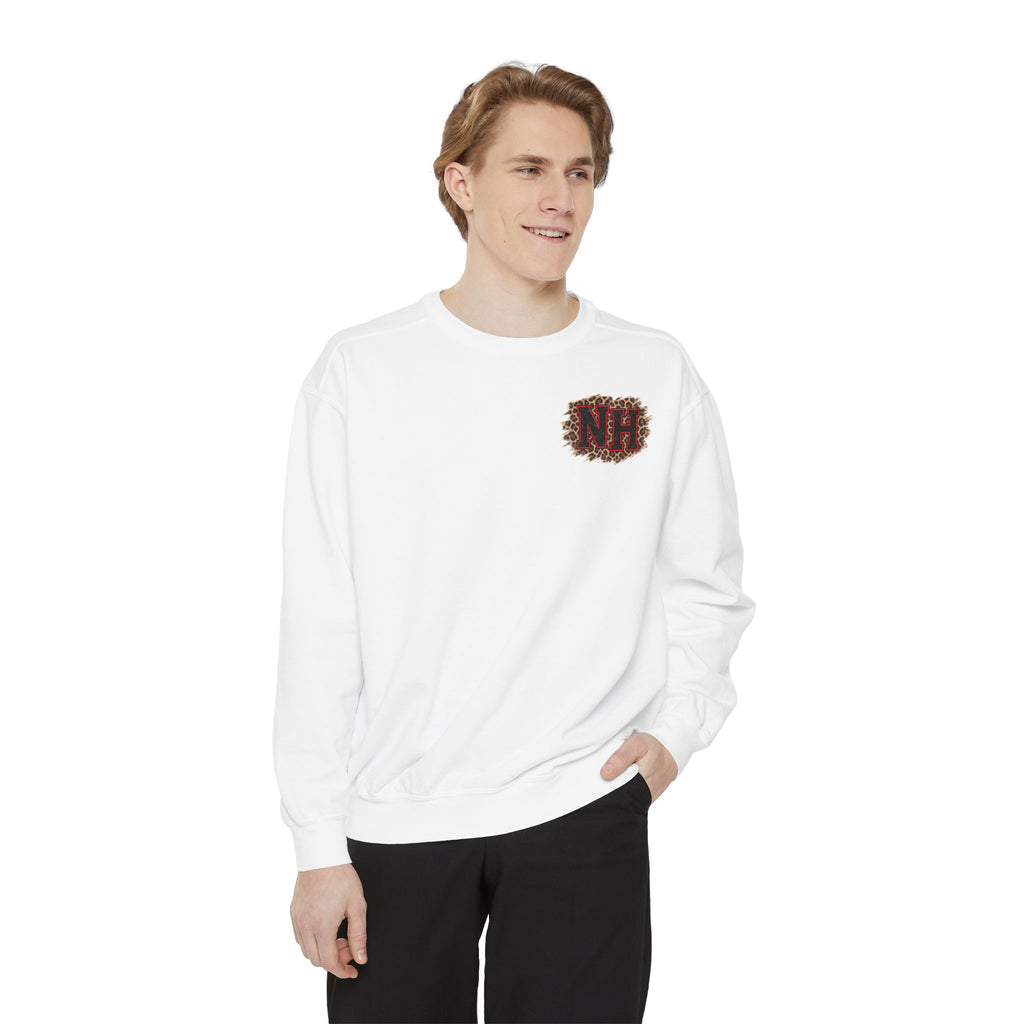 New Home Leopards Leopard-Print Crewneck Sweatshirt