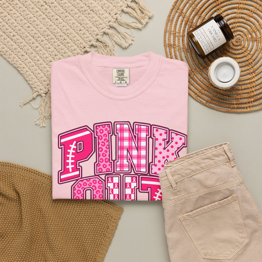 Pink Out T-Shirt — Breast Cancer Awareness Graphic Tee