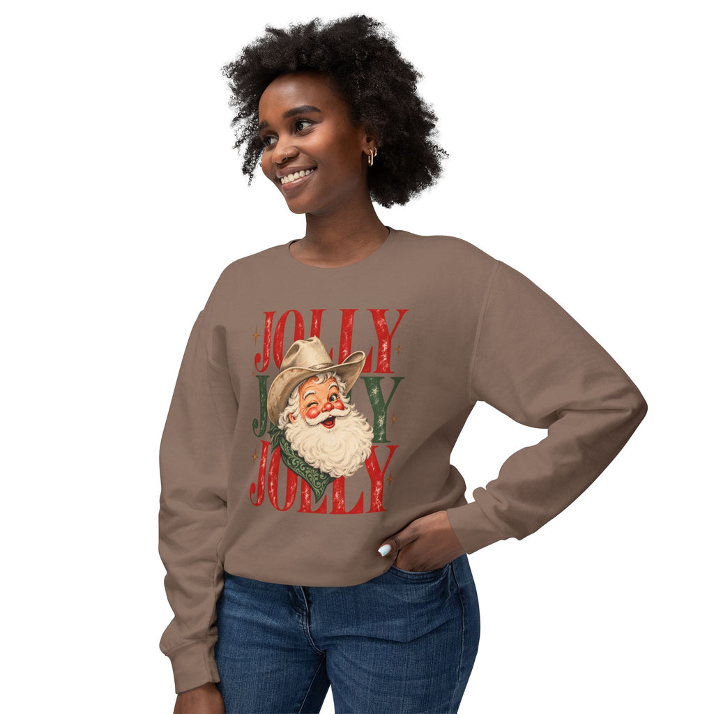 Jolly Santa Christmas Sweatshirt