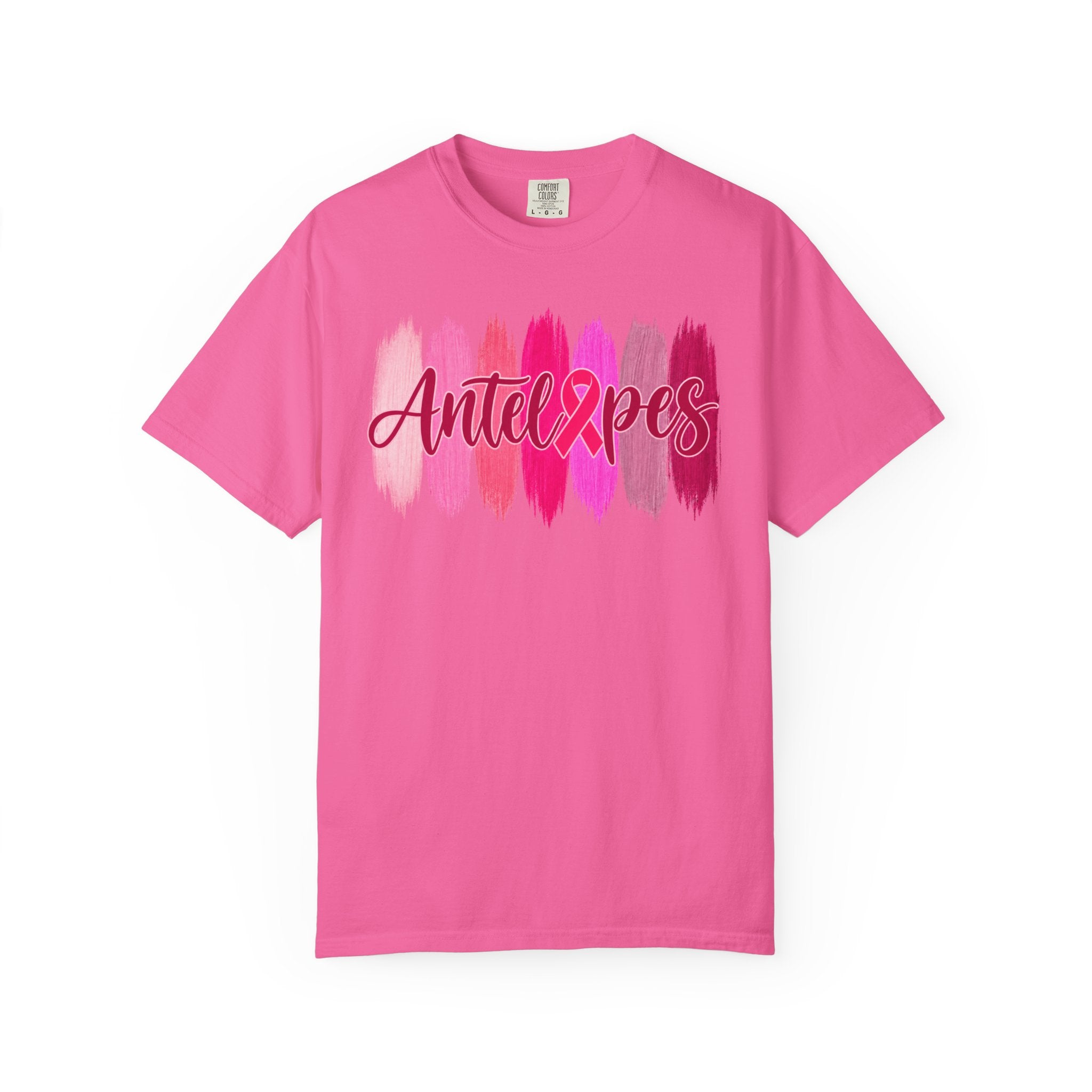 Antelopes Pink Brushstroke T-Shirt