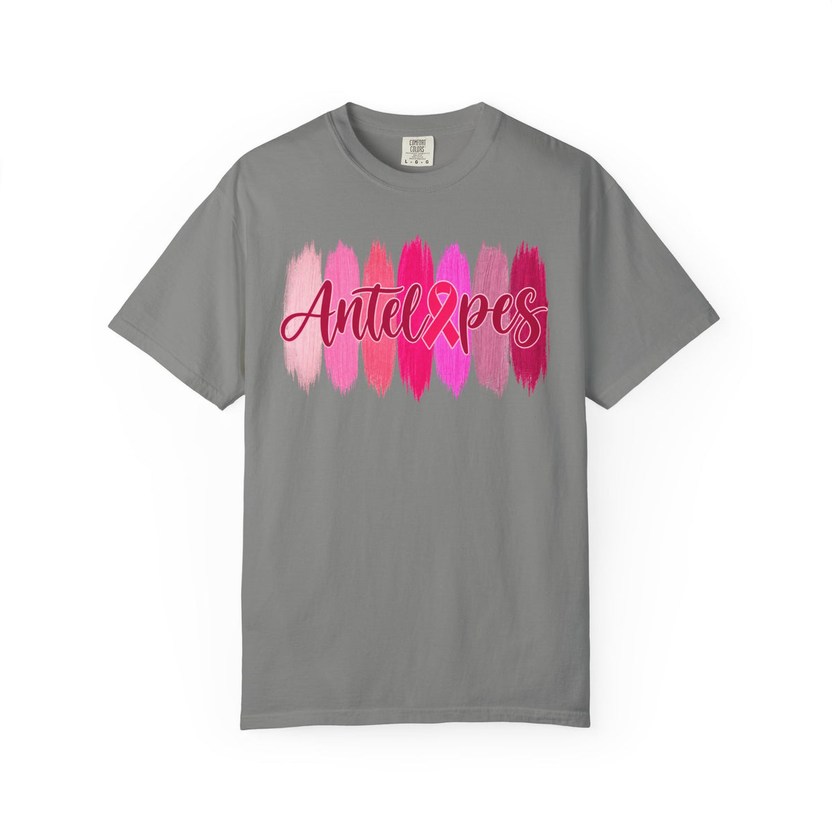 Antelopes Pink Brushstroke T-Shirt