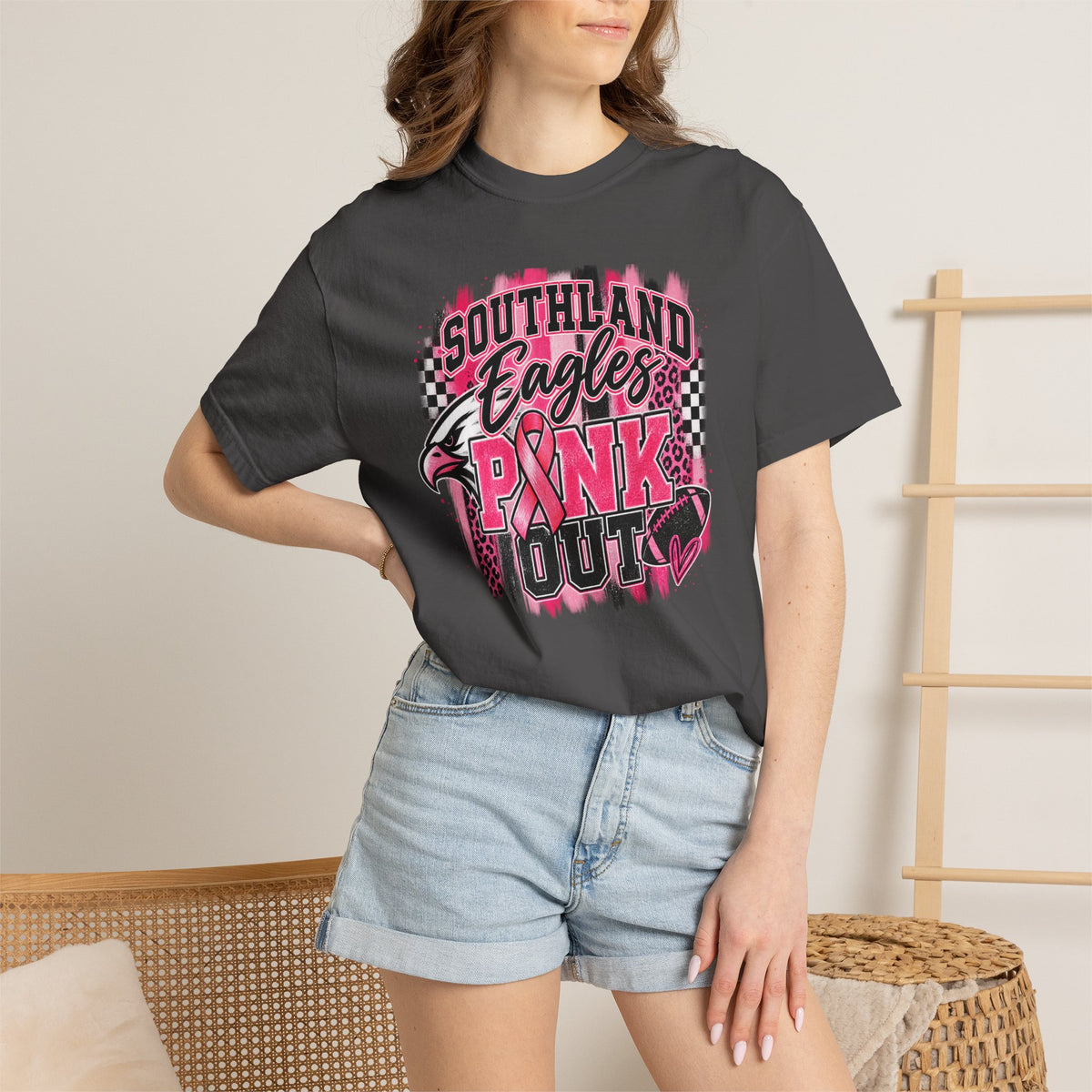 Southland Eagles Pink Out T-Shirt