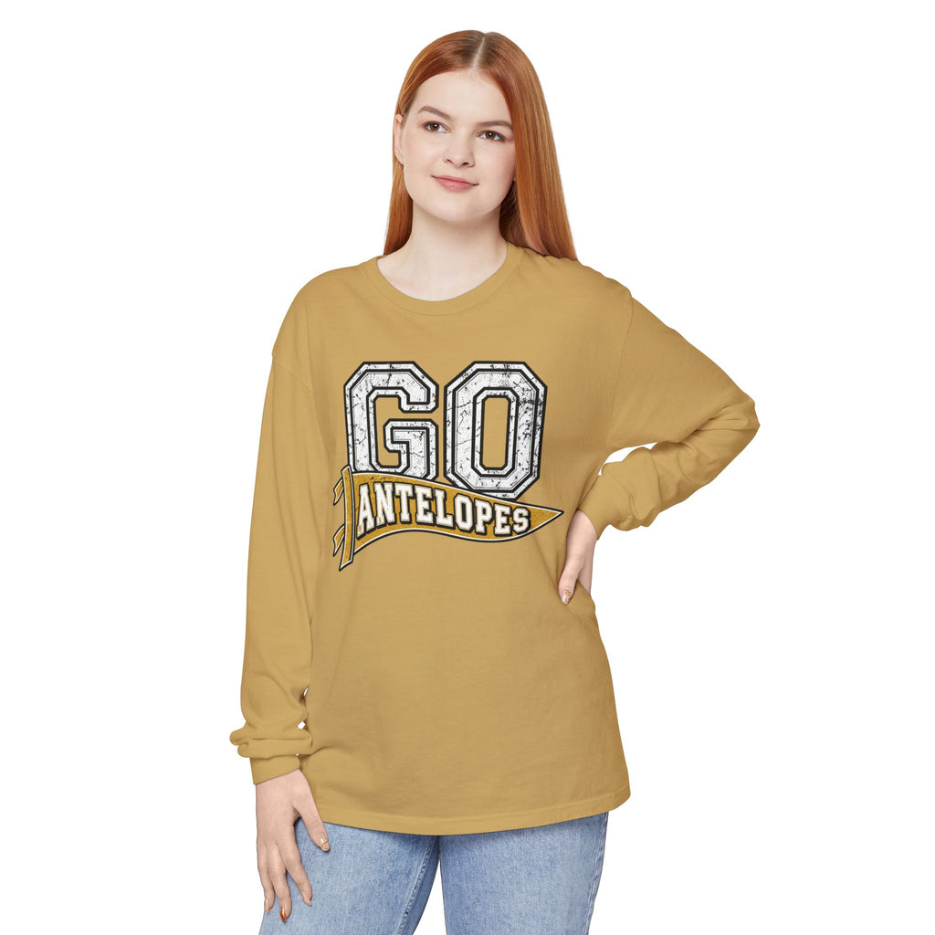 Go Antelopes Long Sleeve Tee