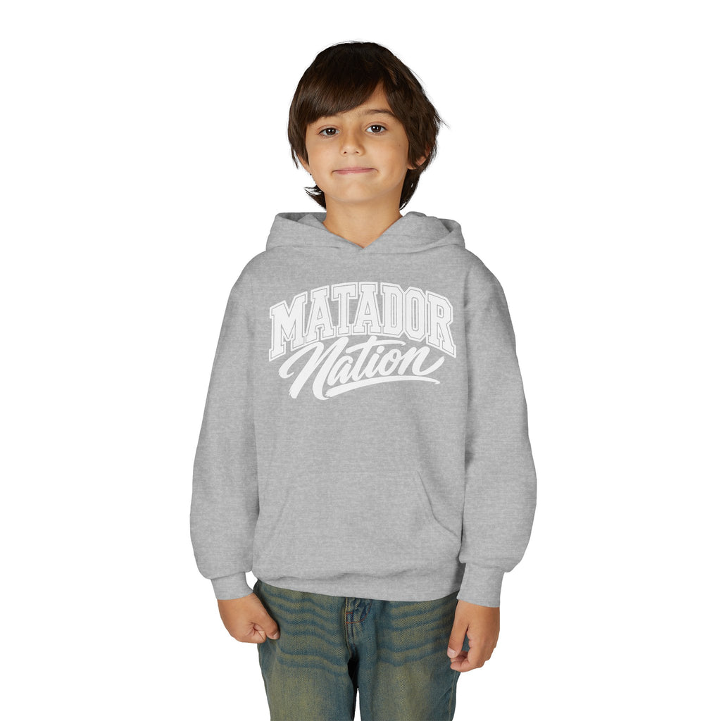 Matador Nation Youth Hoodie — School Spirit Pullover