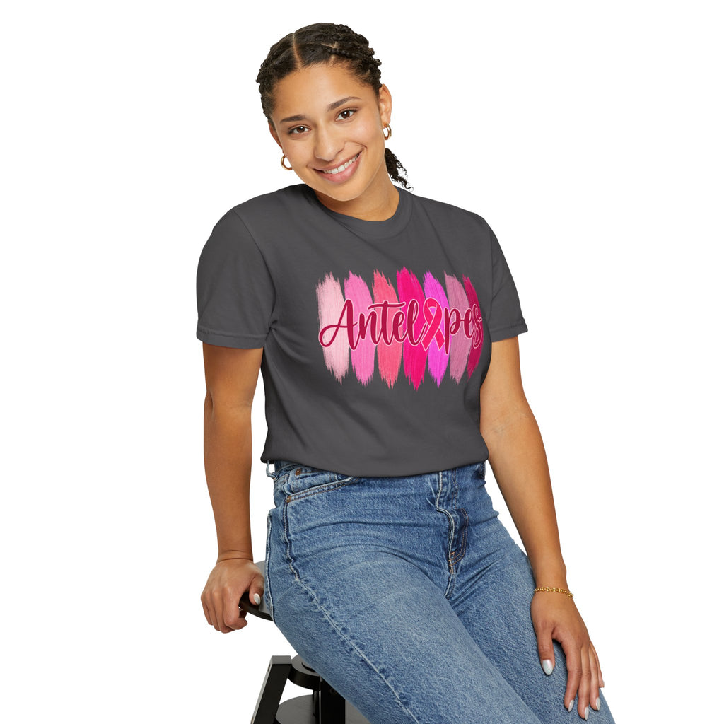 Antelopes Pink Brushstroke T-Shirt