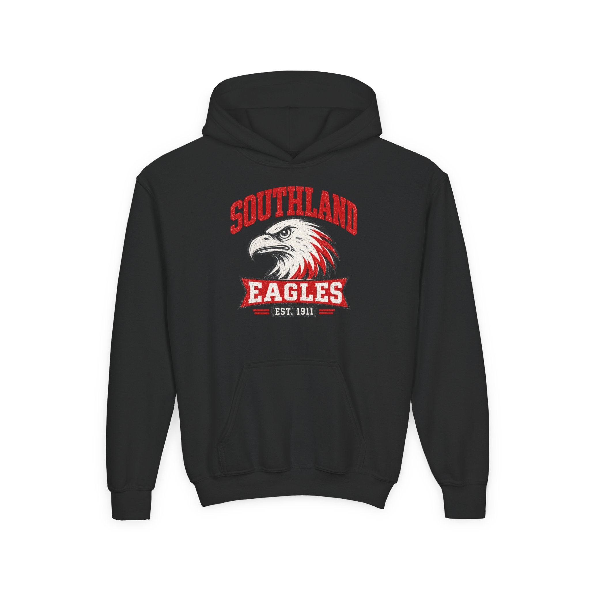 Southland Eagles Youth Hoodie — Vintage Eagle School Spirit Pullover