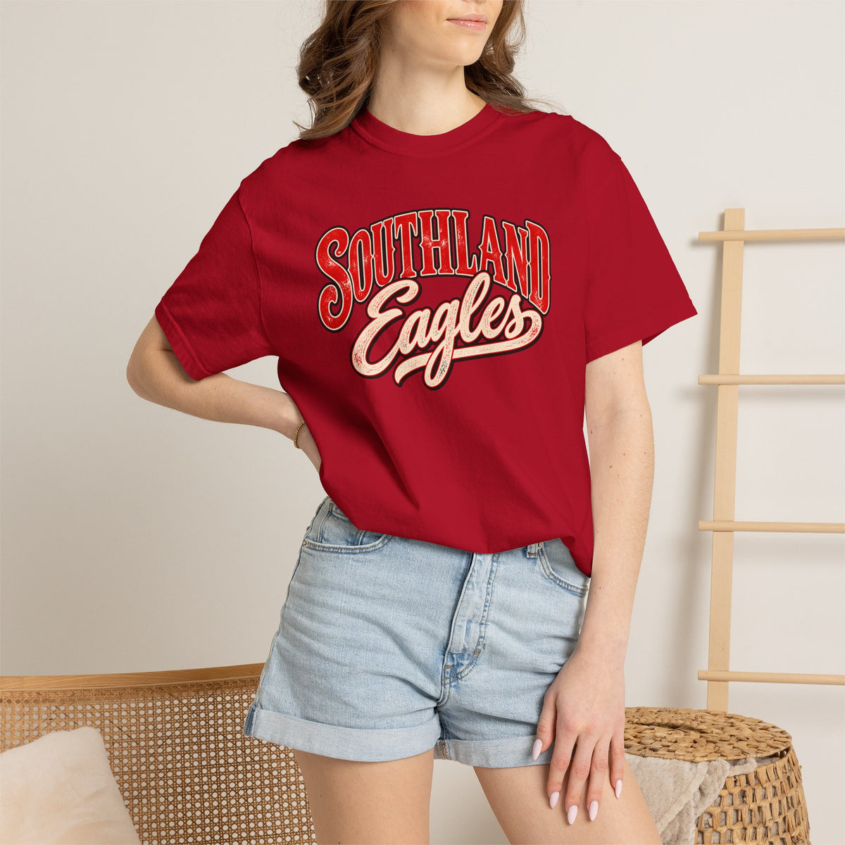 Southland Eagles Vintage Script T-Shirt