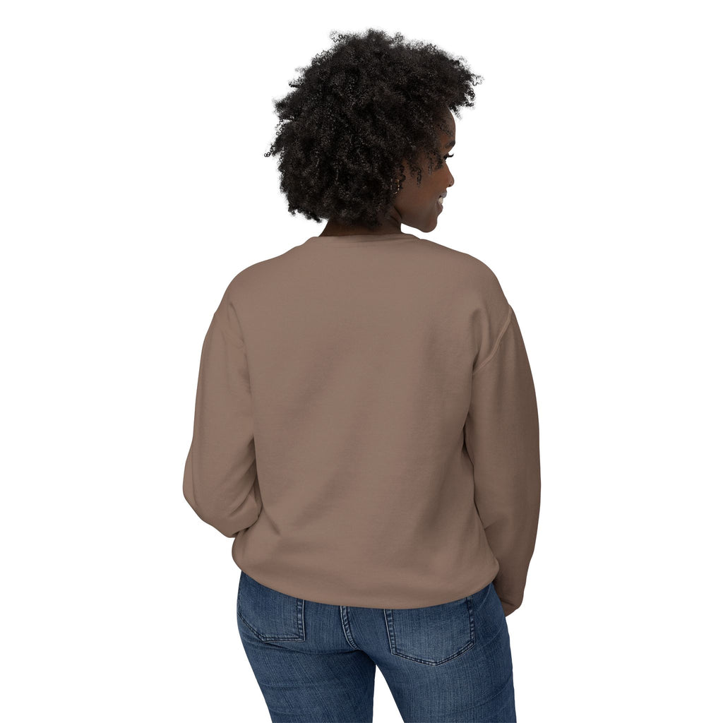 Thankful Plaid Crewneck Sweatshirt — Cozy Thanksgiving Graphic Sweatshirt