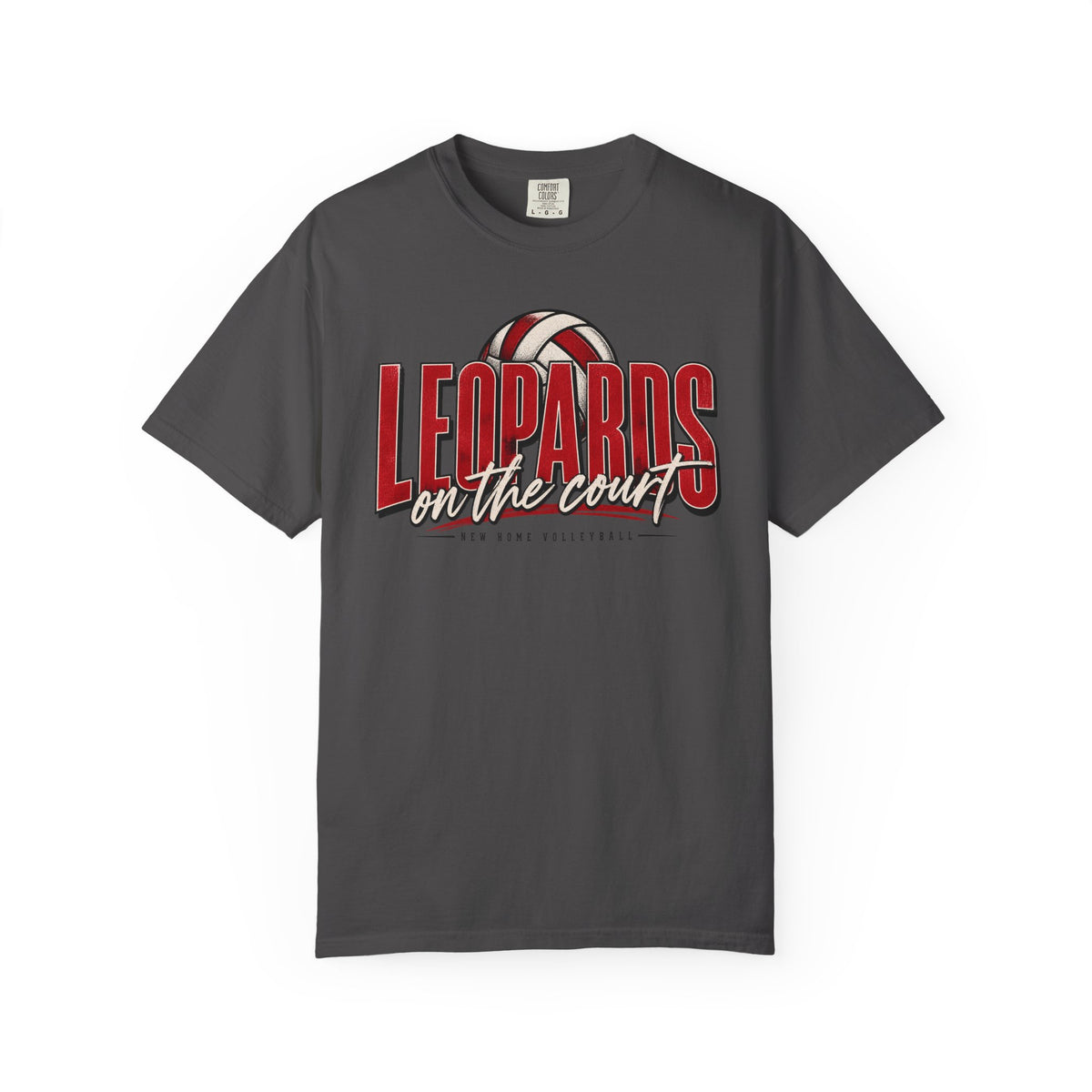 Leopards On The Court Volleyball T-Shirt