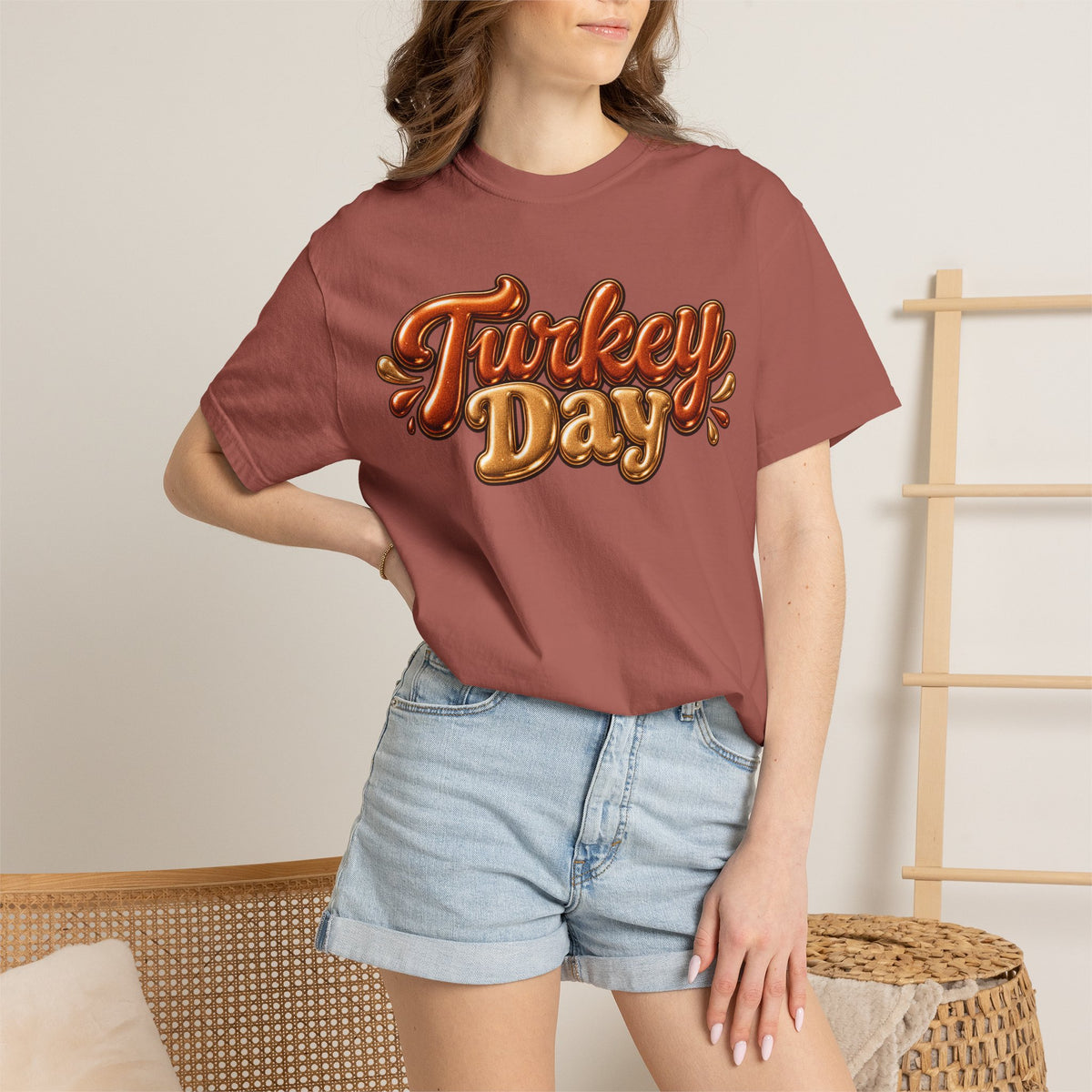 Turkey Day T‑Shirt — Thanksgiving Graphic Tee