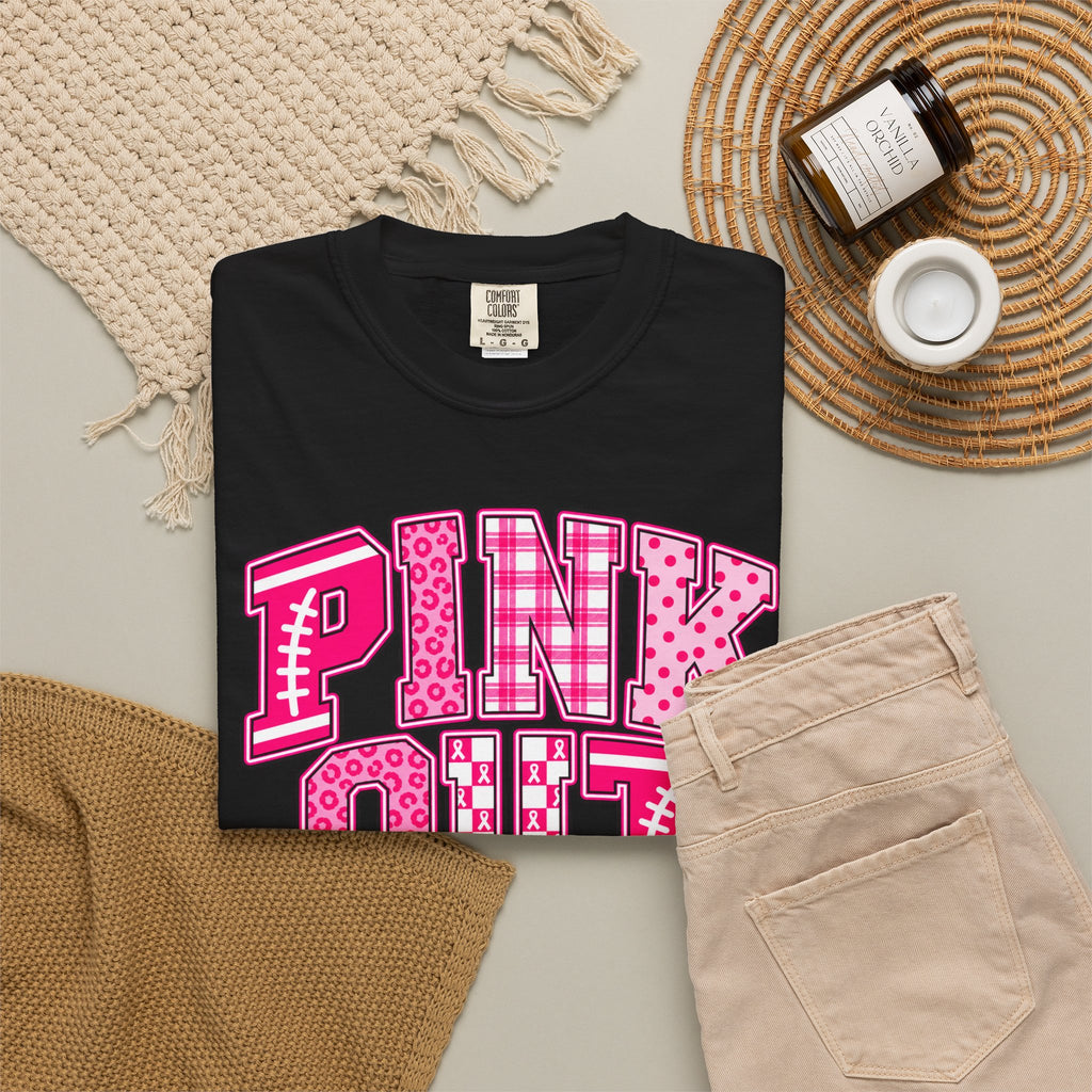 Pink Out T-Shirt — Breast Cancer Awareness Graphic Tee