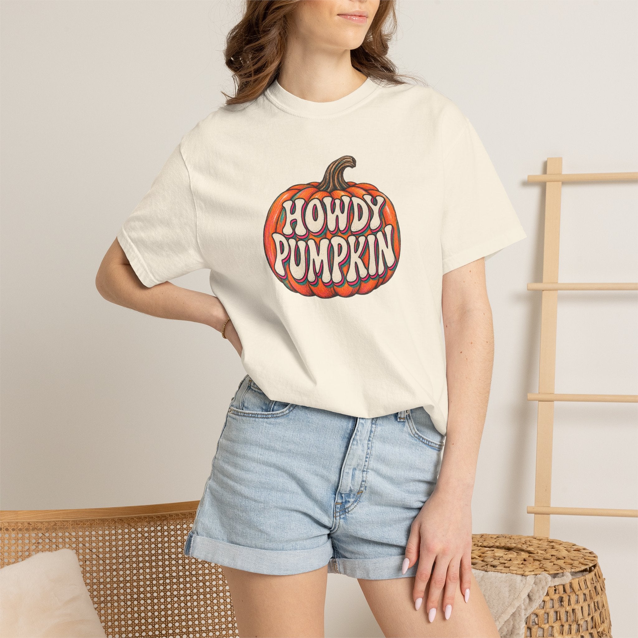 Howdy Pumpkin T-Shirt — Fall Western Graphic Tee