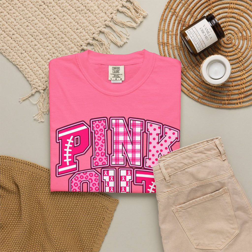 Pink Out T-Shirt — Breast Cancer Awareness Graphic Tee