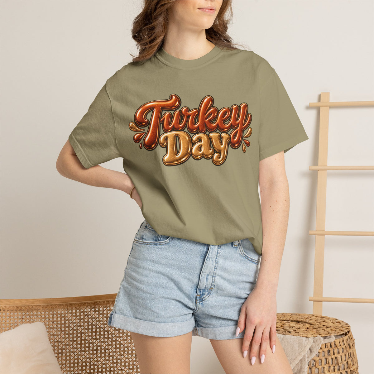 Turkey Day T‑Shirt — Thanksgiving Graphic Tee