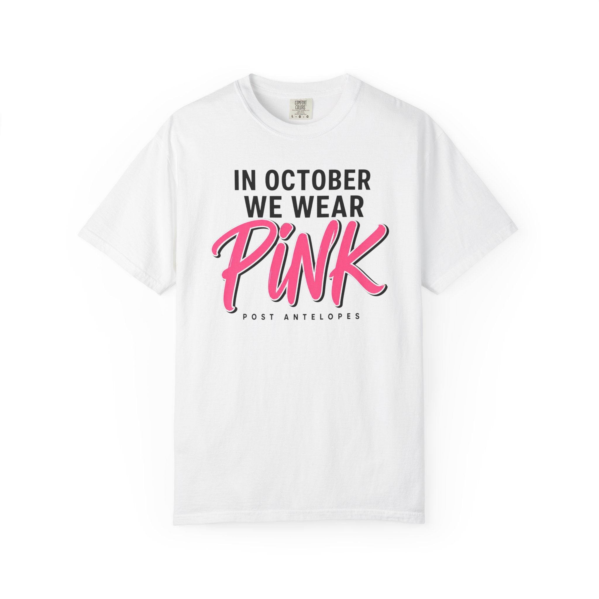 October We Wear Pink T-Shirt