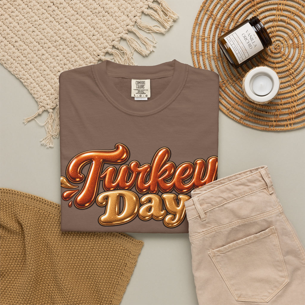 Turkey Day T‑Shirt — Thanksgiving Graphic Tee