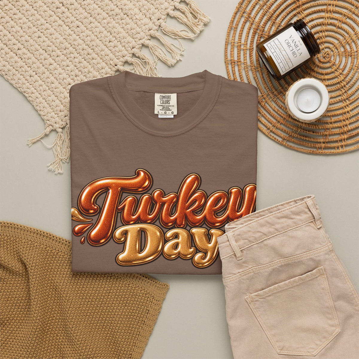Turkey Day T‑Shirt — Thanksgiving Graphic Tee