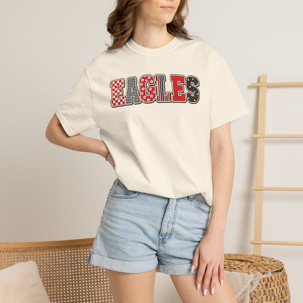 Eagles Retro Lettering Graphic T-Shirt