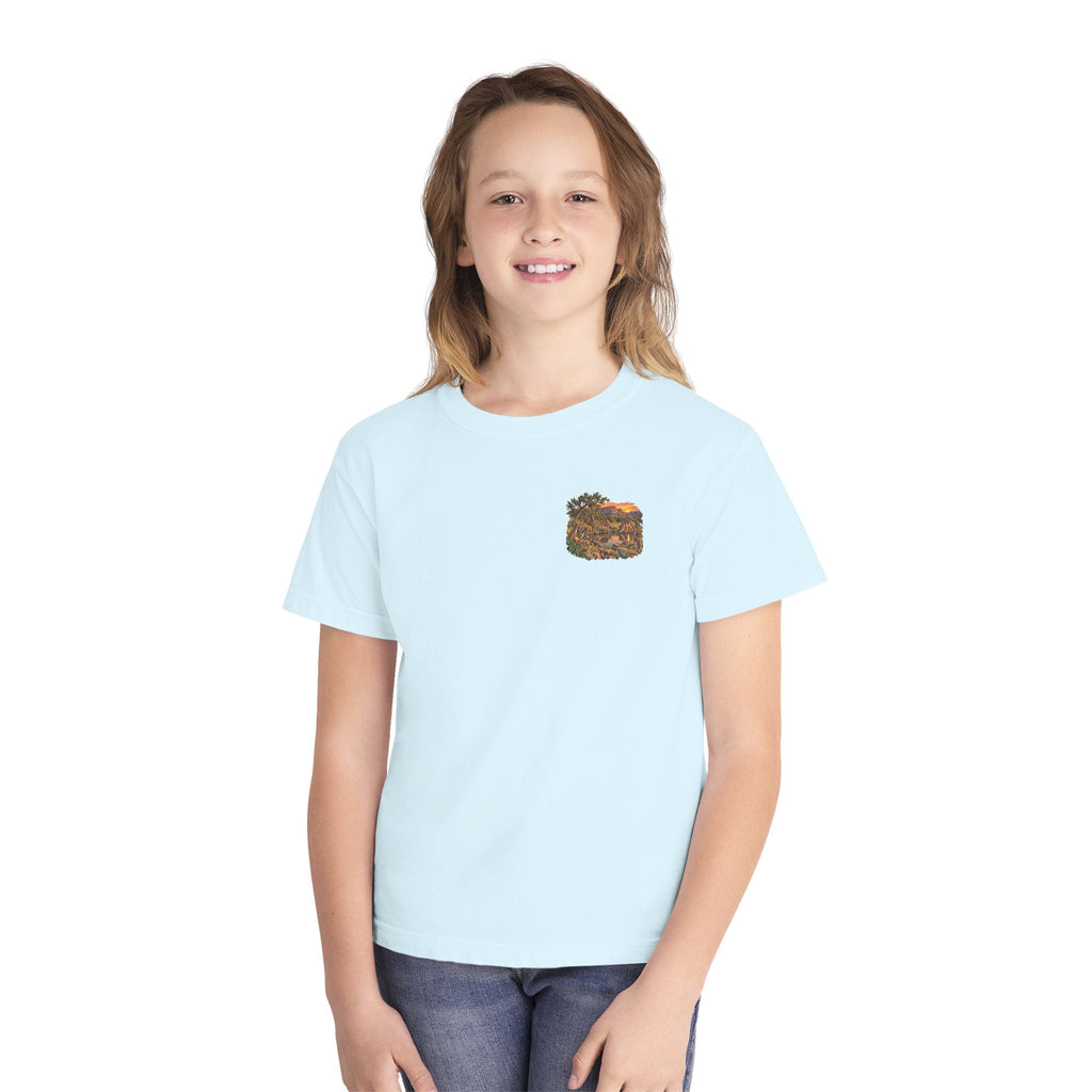 Youth Tee — Caprock Critters at Sunset