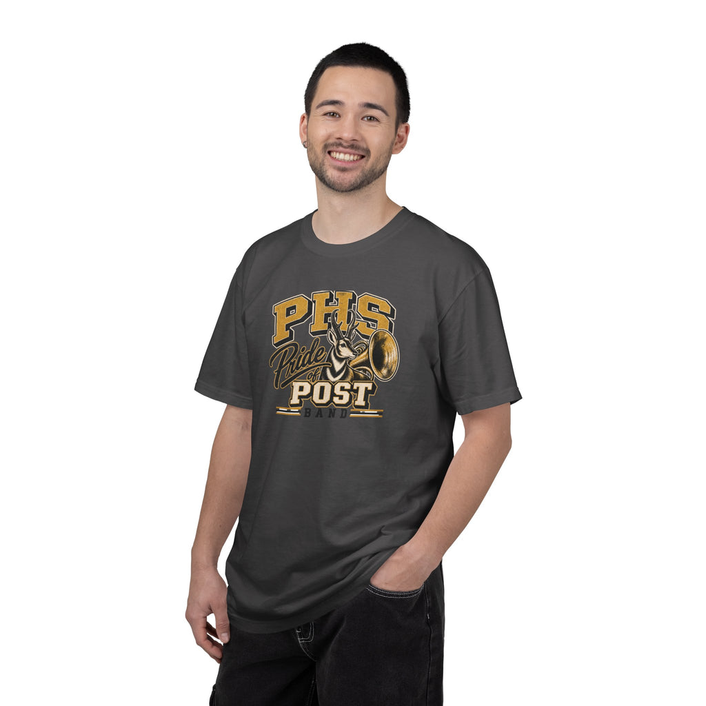 PHS Pride Post Band T‑Shirt — School Band Vintage Horn Tee