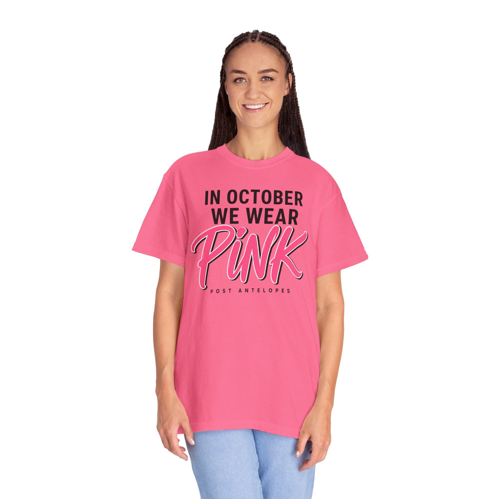 October We Wear Pink T-Shirt