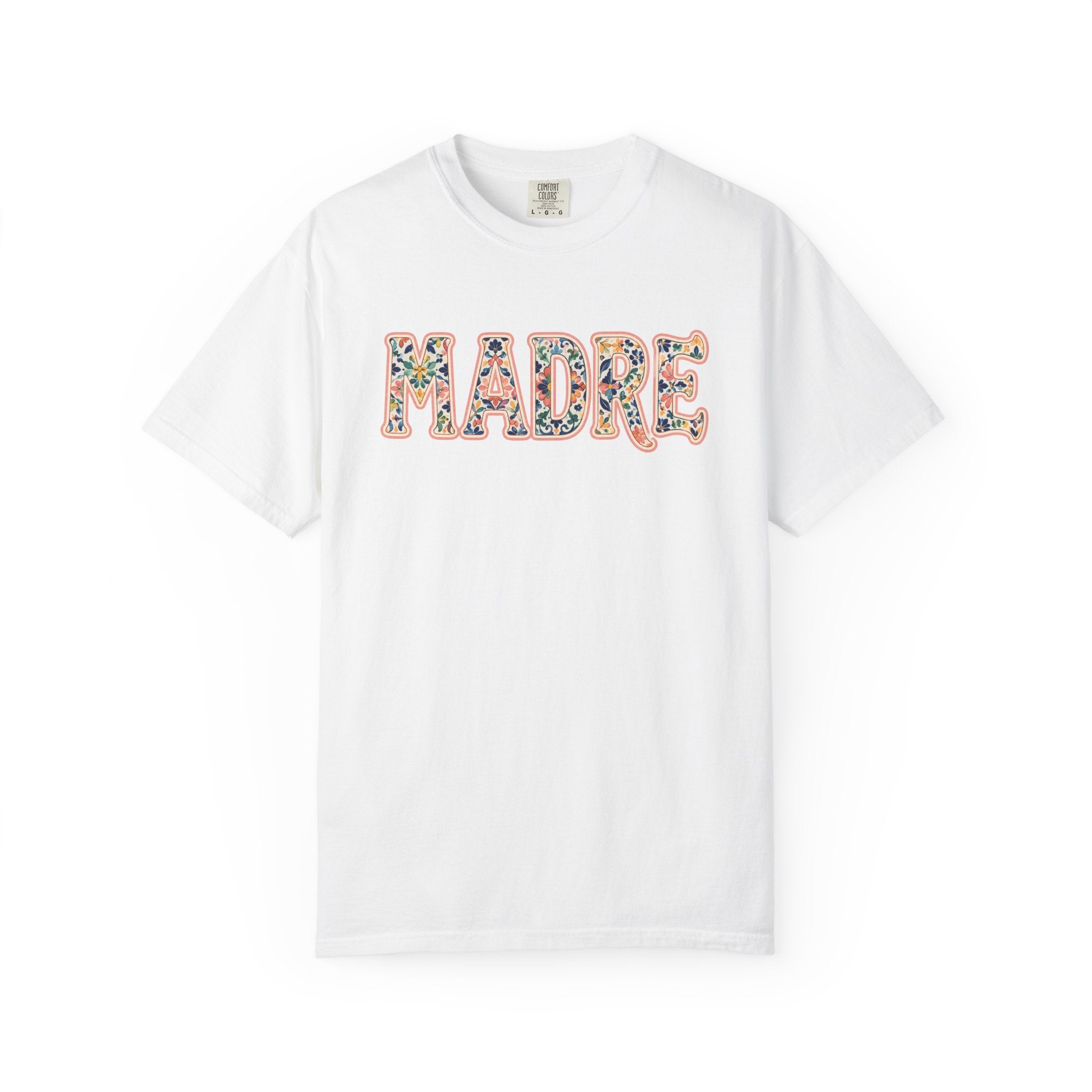 Madre Floral T-Shirt — Comfort Colors | MOM tee