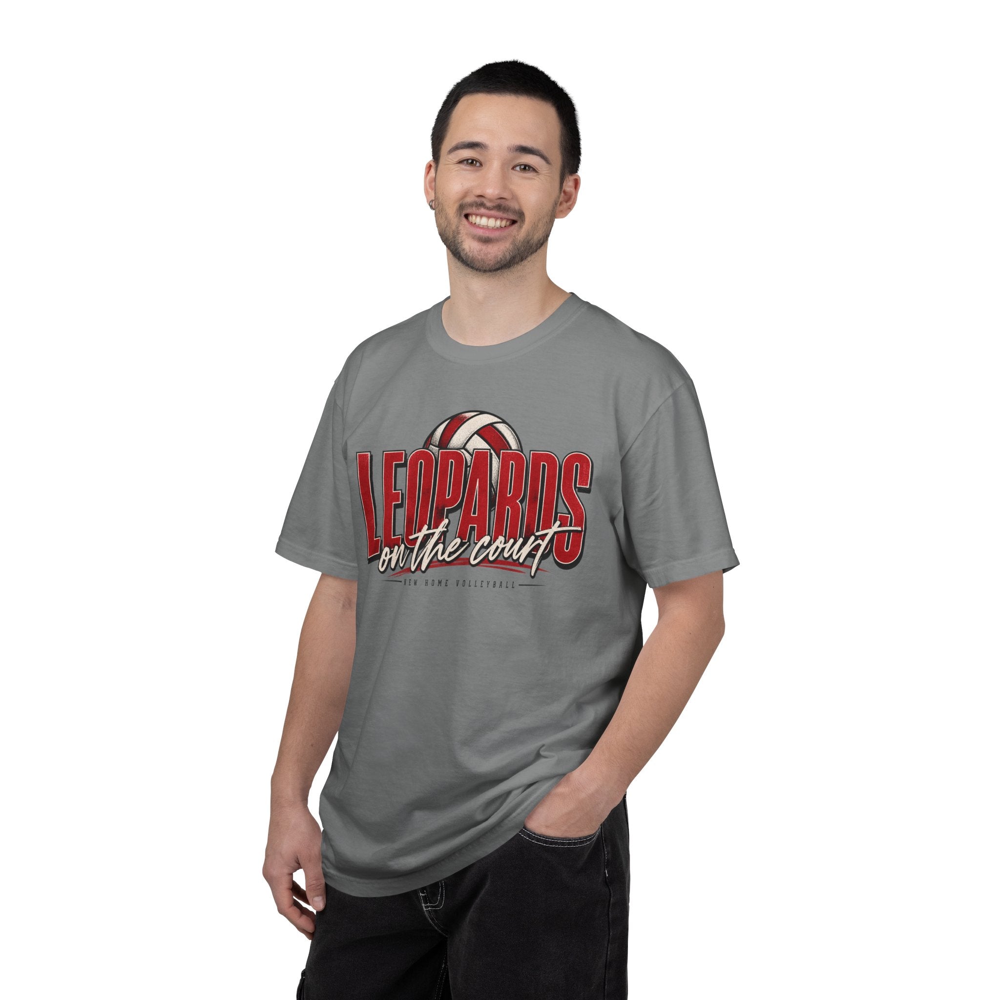 Leopards On The Court Volleyball T-Shirt