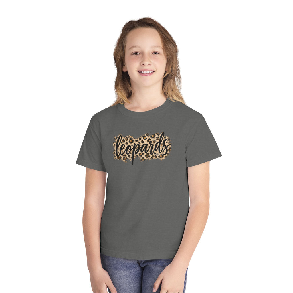 Leopards Youth Tee — Leopard Print Team Shirt