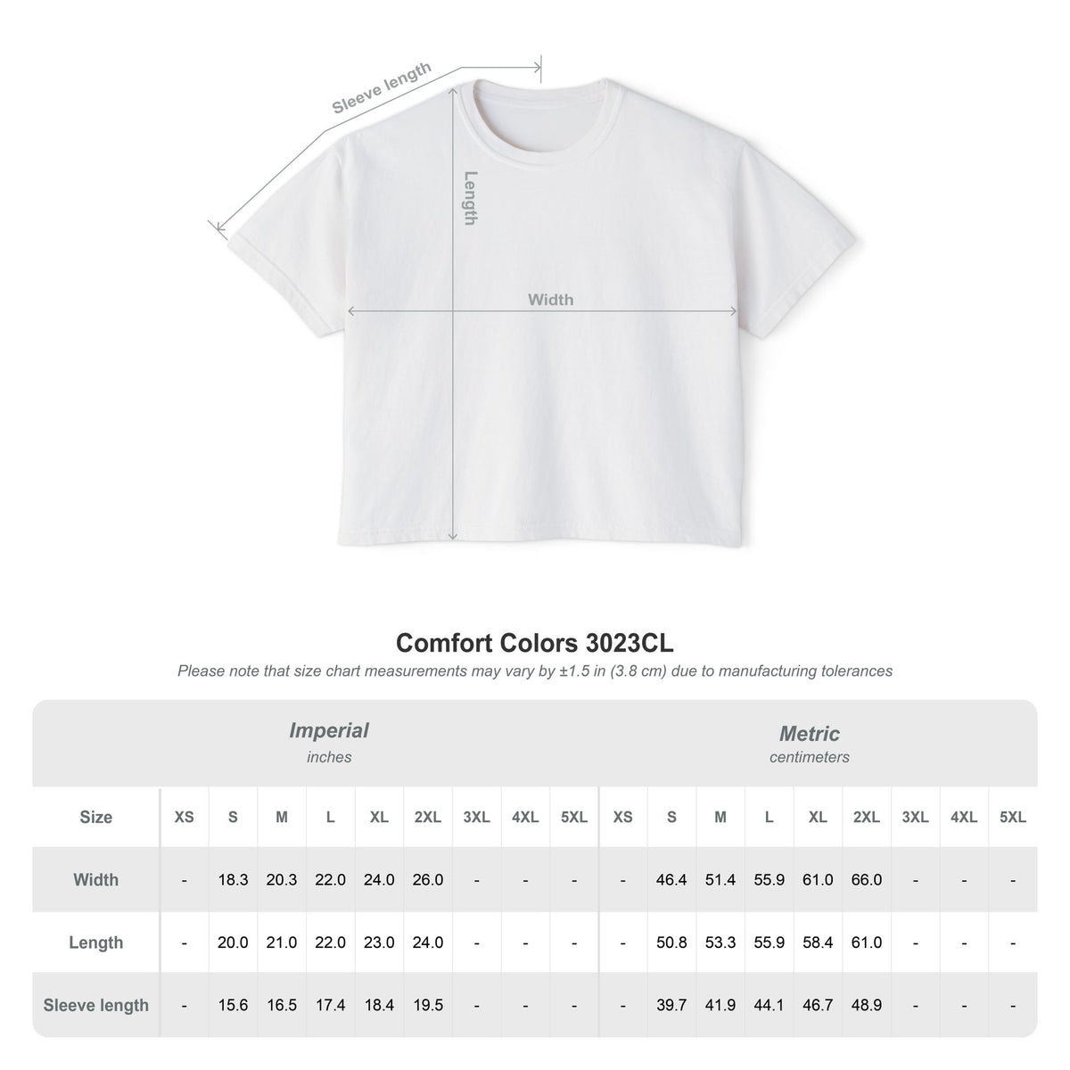 Eagles Graphic Boxy Tee — Women's Cropped Crewneck Shirt