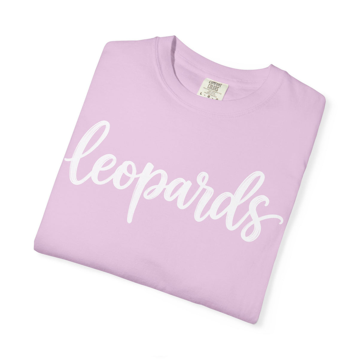 Leopards Script Tee — Retro Graphic T-Shirt