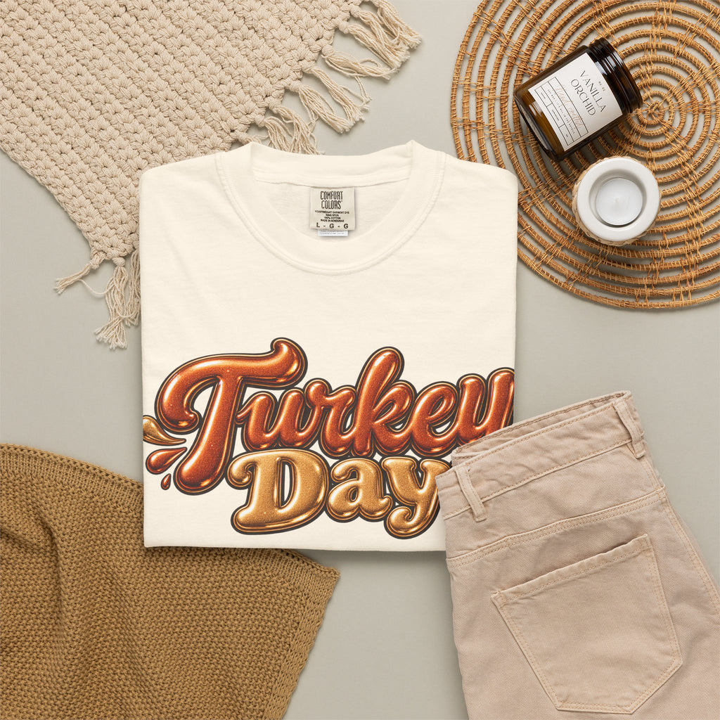Turkey Day T‑Shirt — Thanksgiving Graphic Tee
