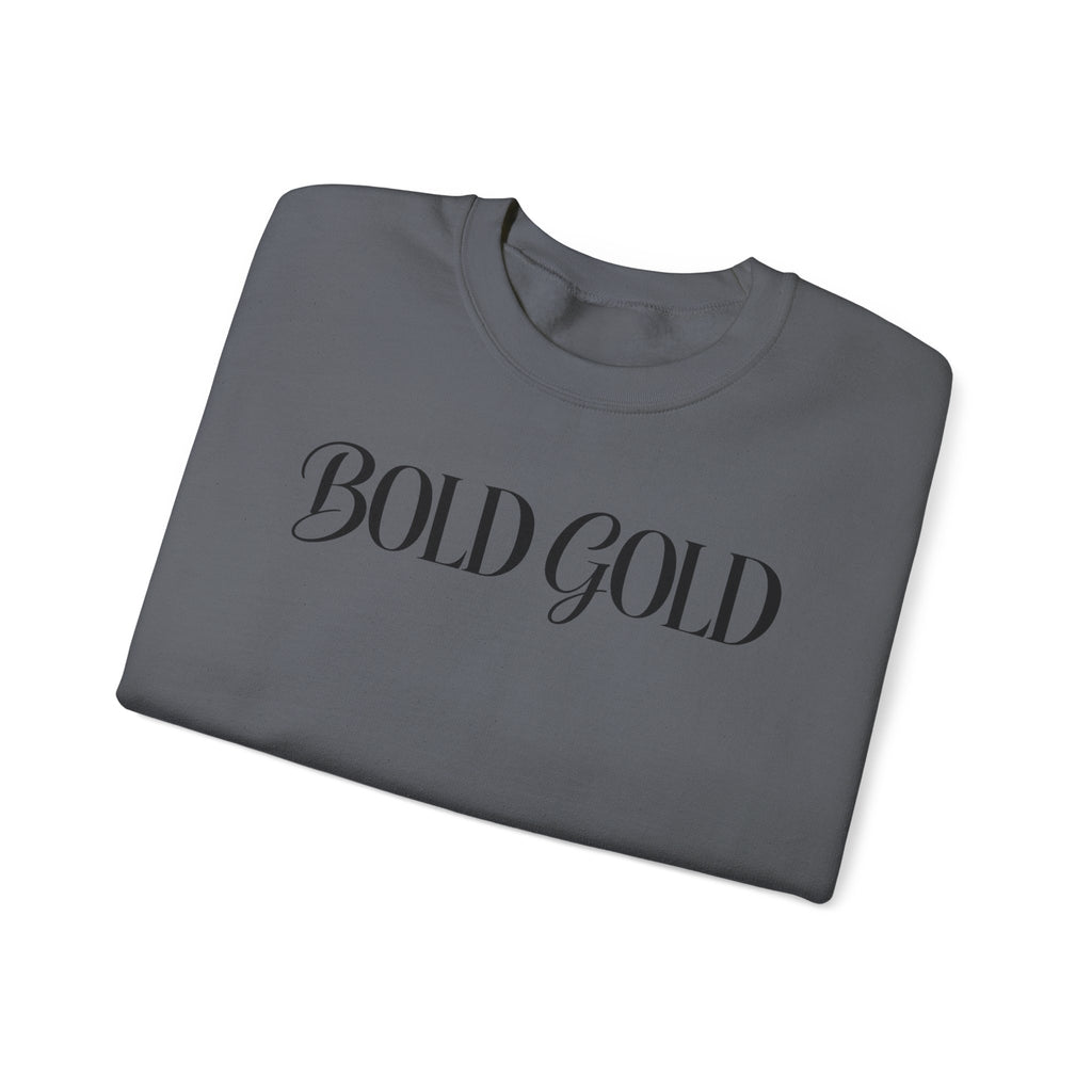 Bold Gold Crewneck Sweatshirt
