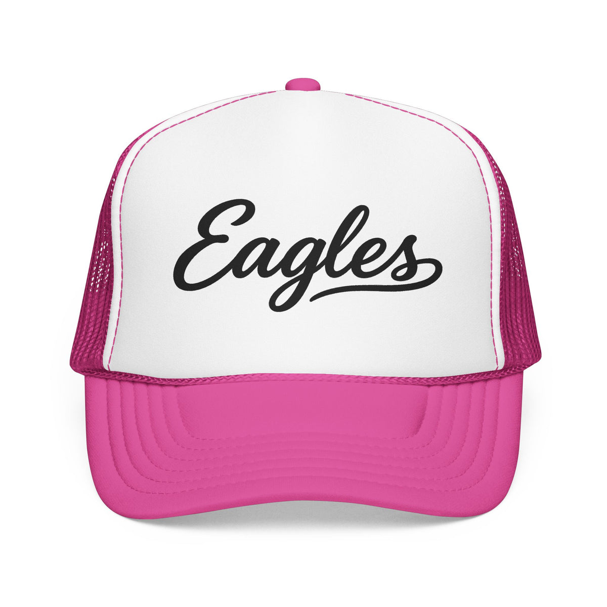 Eagles Script Foam Trucker Hat