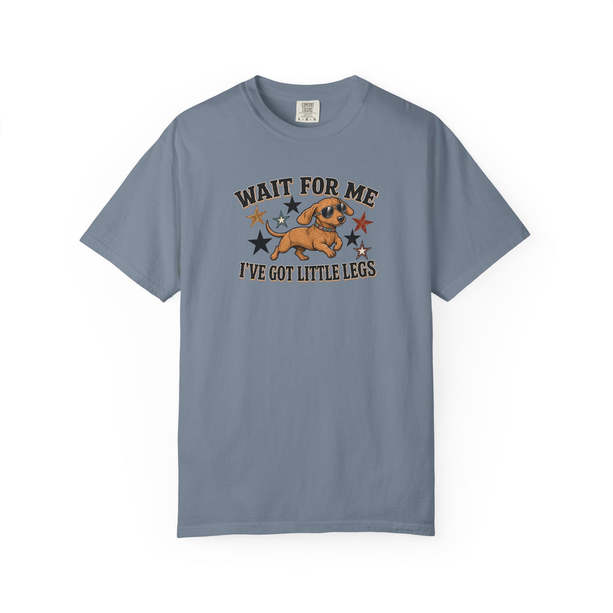 Wait For Me I've Got Little Legs T-Shirt — Cute Dachshund Retro Graphic Tee