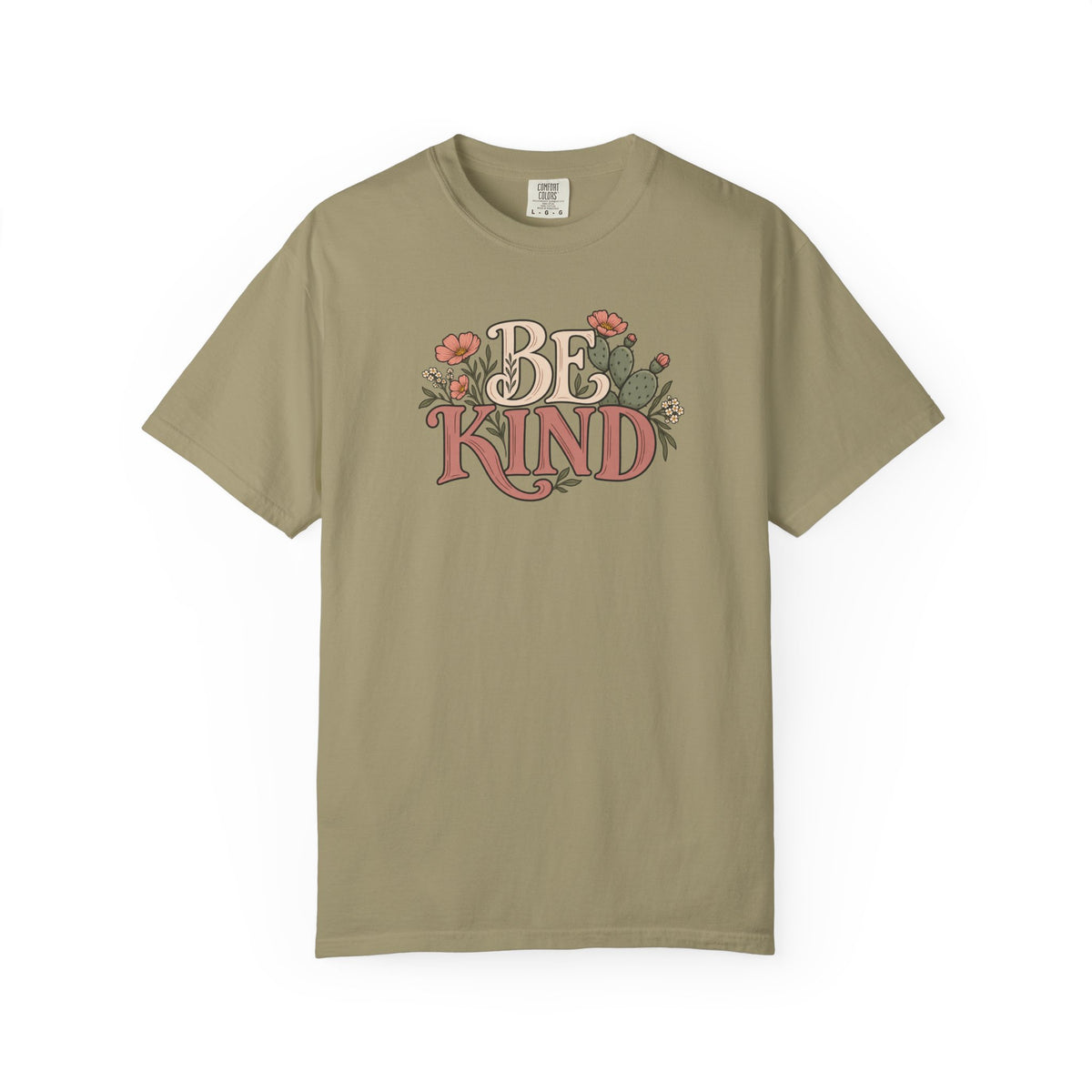 Be Kind Floral T-Shirt — Vintage Floral Graphic Tee