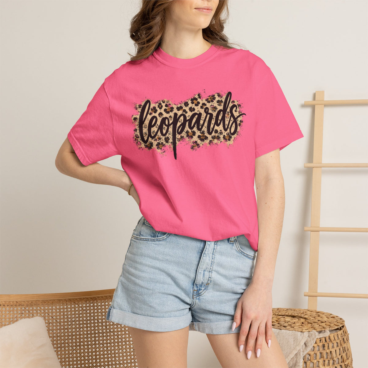 Leopards Leopard Print Graphic T-Shirt