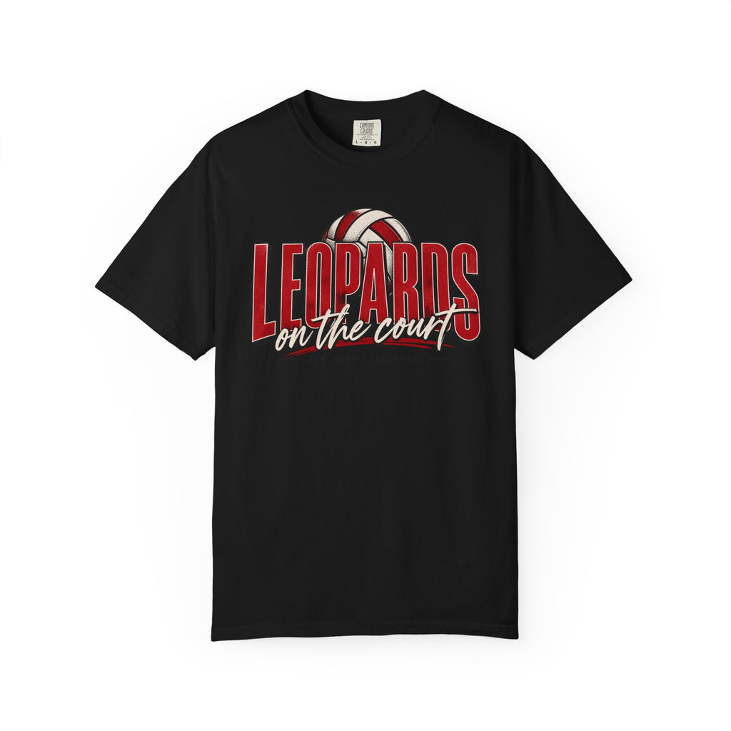 Leopards On The Court Volleyball T-Shirt