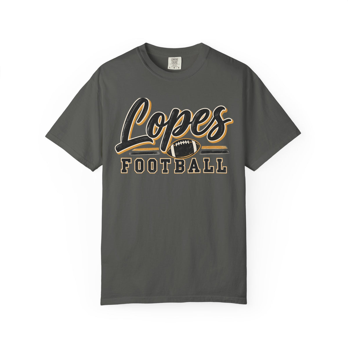 Lopes Football T-Shirt — Vintage Script Team Tee