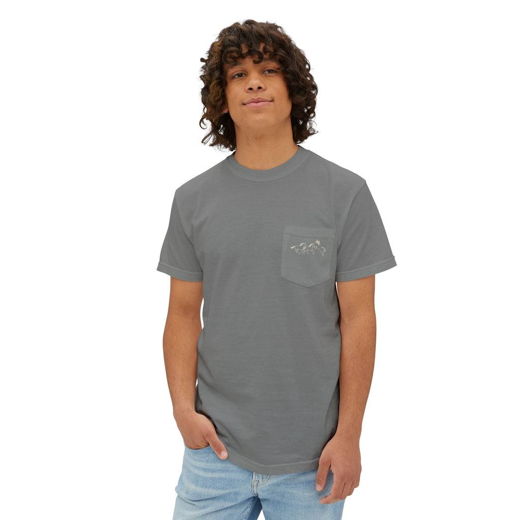 Pocket T-Shirt — "This Ain't My First Rodeo" Western Graphic Tee