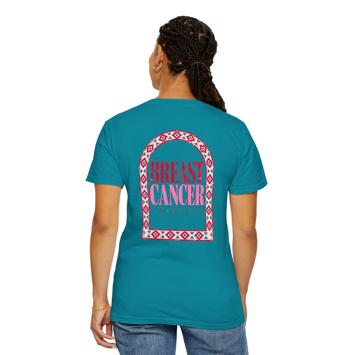 Breast Cancer Awareness T-Shirt — Pink Arch Design