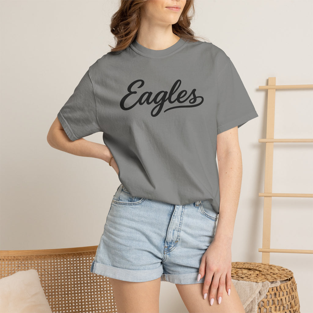 Eagles Script Tee — Vintage Athletic Logo T-Shirt